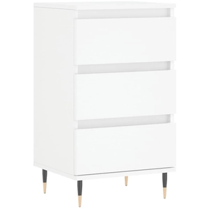 vidaXL Buffet blanc 40x35x70 cm bois d’ingénierie pas cher