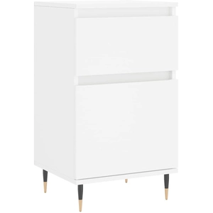 vidaXL Buffet blanc 40x35x70 cm bois d’ingénierie pas cher