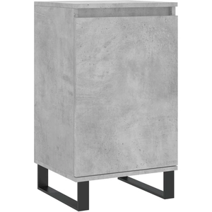 vidaXL Buffet gris béton 40x35x70 cm bois d'ingénierie pas cher