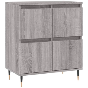vidaXL Buffet Sonoma gris 60x35x70 cm Bois d'ingénierie pas cher