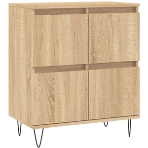 vidaXL Buffet Chêne sonoma 60x35x70 cm Bois d'ingénierie pas cher