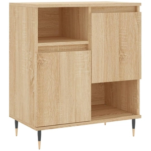 vidaXL Buffet Chêne sonoma 60x35x70 cm Bois d'ingénierie pas cher