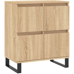 vidaXL Buffet Chêne sonoma 60x35x70 cm Bois d'ingénierie pas cher