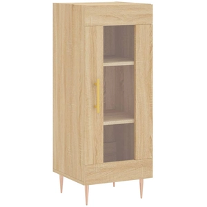 vidaXL Buffet Chêne sonoma 34,5x34x90 cm Bois d'ingénierie pas cher