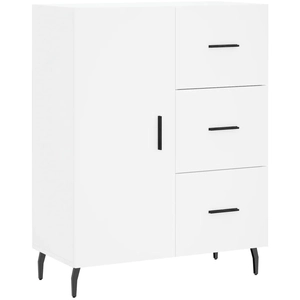 vidaXL Buffet blanc 69,5x34x90 cm bois d'ingénierie pas cher