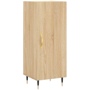 vidaXL Buffet Chêne sonoma 34,5x34x90 cm Bois d'ingénierie pas cher