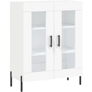 vidaXL Buffet blanc 69,5x34x90 cm bois d'ingénierie pas cher