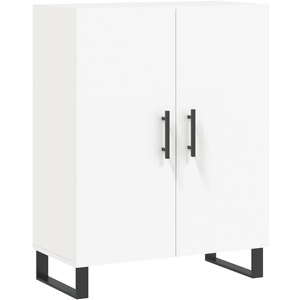 vidaXL Buffet blanc 69,5x34x90 cm bois d'ingénierie pas cher