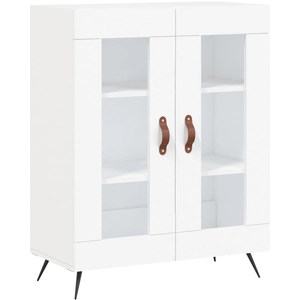 vidaXL Buffet blanc 69,5x34x90 cm bois d'ingénierie pas cher