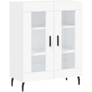 vidaXL Buffet blanc 69,5x34x90 cm bois d'ingénierie pas cher