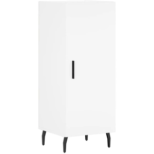 vidaXL Buffet blanc 34,5x34x90 cm bois d'ingénierie pas cher