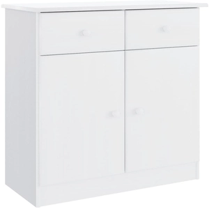 vidaXL Buffet ALTA blanc 77x35x73 cm bois massif de pin