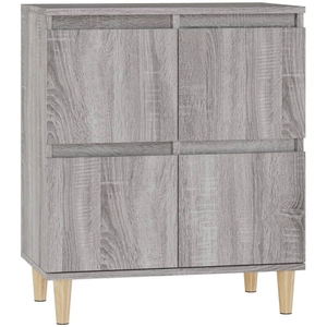 vidaXL Buffet Sonoma gris 60x35x70 cm Bois d'ingénierie pas cher