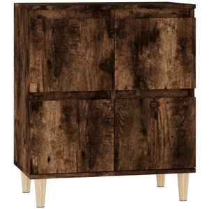 vidaXL Buffet Chêne fumé 60x35x70 cm Bois d'ingénierie pas cher