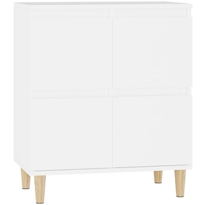 vidaXL Buffet Blanc 60x35x70 cm Bois d'ingénierie