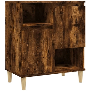 vidaXL Buffet Chêne fumé 60x35x70 cm Bois d'ingénierie pas cher
