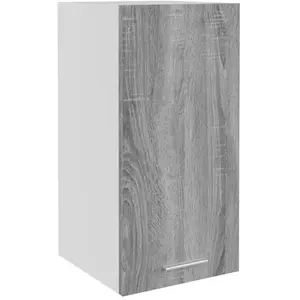 Comparateur de prix : vidaXL Armoire suspendue Sonoma gris 29,5x31x60 cm Bois d'ingénierie