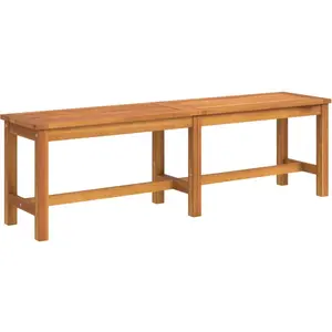 vidaXL Banc de jardin 150x35x45 cm bois massif d'acacia pas cher