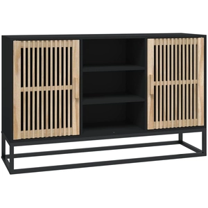 Comparateur de prix : vidaXL Buffet noir 105x30x65 cm bois d'ingénierie