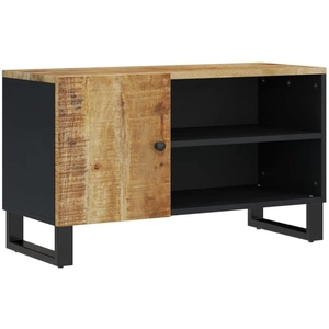 vidaXL Meuble TV 80x33x46 cm bois de manguier et d'ingénierie