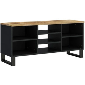 vidaXL Meuble TV 100x33x46 cm bois de manguier et d'ingénierie pas cher