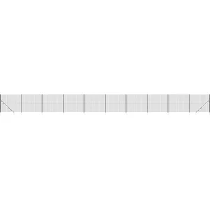 Comparateur de prix : vidaXL Clôture en treillis métallique et ancrage anthracite 1,6x25 m