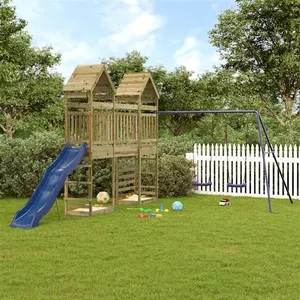 Comparateur de prix : vidaXL Aire de jeux d'extérieur bois de pin imprégné