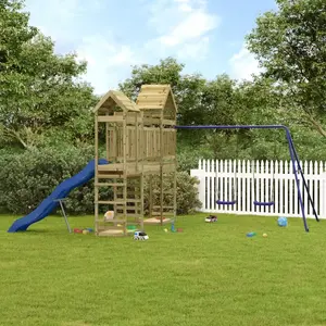 Comparateur de prix : vidaXL Aire de jeux d'extérieur bois de pin imprégné