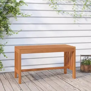 Comparateur de prix : vidaXL Banc de jardin 80 cm bois massif d'eucalyptus