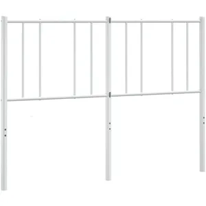 Comparateur de prix : vidaXL Tête de lit métal blanc 120 cm