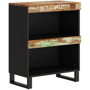 vidaXL Armoire latérale 60x33x75 cm bois massif de récupération pas cher
