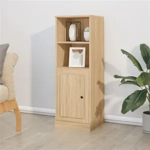 Comparateur de prix : vidaXL Buffet haut chêne sonoma 36x35,5x103,5 cm bois d'ingénierie