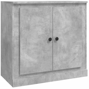 vidaXL Buffet gris béton 70x35,5x67,5 cm bois d'ingénierie