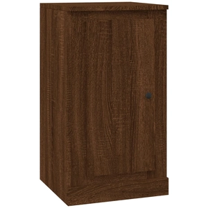 vidaXL Buffets 2 pcs chêne marron 37,5x35,5x67,5 cm bois d'ingénierie pas cher