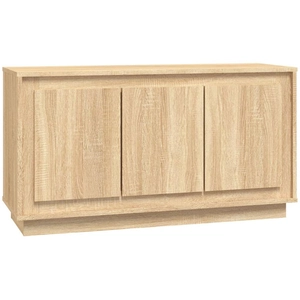 vidaXL Buffet chêne sonoma 102x35x55 cm bois d'ingénierie 831888 pas cher