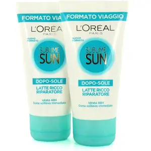 L'Oréal Sublime Sun 2 Stuks Aftersun - 2 x 50 ml (buitenlandse verpakking) pas cher
