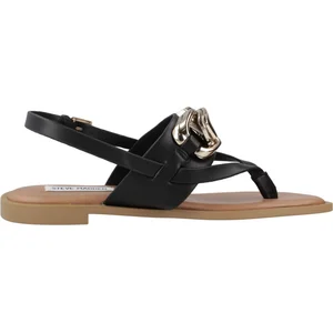 Sandalias Mujer Modèle Chaussure Steve Madden Modèle Genie - Coleur Noir pas cher