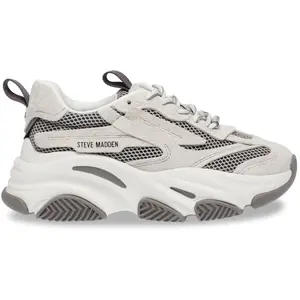 Steve Madden Possession Sneakers - Dames - Grijs - Maat 37 pas cher