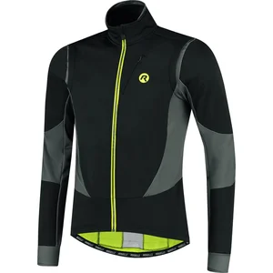 Rogelli Brave Fietsjack Winter - Heren - Zwart, Grijs, Fluor - Maat MVendu pargalaxus