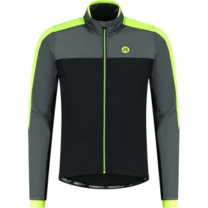 Rogelli Freeze Winter Fietsjack Heren - Wielrenjack - Zwart, Grijs, Fluor - Maat 3XL pas cher