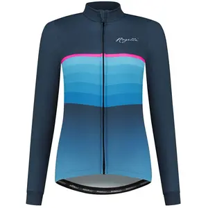 Rogelli, Femmes, Maillot de cyclisme, Impress II (L), Bleu, Pink, L