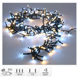 NULL Guirlande Snake 700 Leds Lumiere Froide Et Chaude 17m pas cher