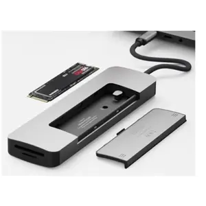 Hub USB-C LinQ Pro Studio Multiports 9 en 1 SSD Noir pas cher