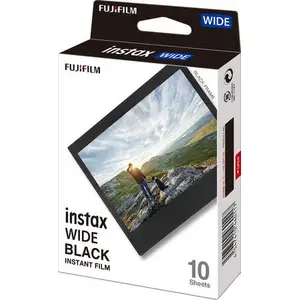 Fujifilm instax WIDE Black film - 10 feuilles pas cher