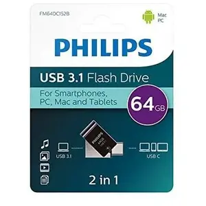 Philips Flash Drive OTG USB-C 64GB