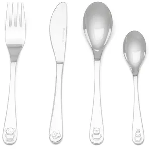 Zilverstad Coffret couverts enfant Miffy amis personnalisable (4 pièces) pas cher