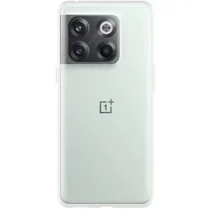 OnePlus 10T TPU Case hoesje - Just in Case - Effen Transparant - TPU (Zacht) pas cher