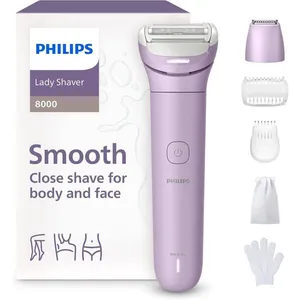 Rasoir sans fil Philips Lady Shaver série 8000 BRL149/00 - 3 lames têt... pas cher