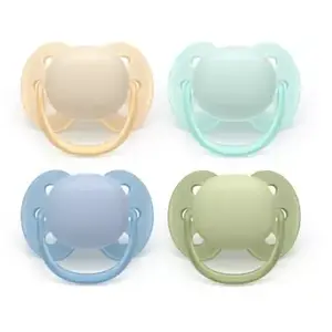 Philips Avent, Tétine, Ultra doux (4x, 0 - 6 Mois)