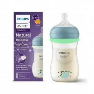 Philips Natural Response Nighttime - Biberon - SCY903/81 pas cher